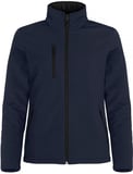Hovedminiatyrbilde av Dark Navy Clique Vattert Softshelljakke Dame
