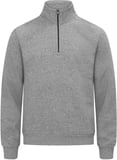 Hovedminiatyrbilde av Grey Melange Clique Miami Half-Zip Genser