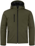 Hovedminiatyrbilde av Fog Green Clique Vattert Hoody Softshelljakke