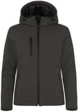 Hovedminiatyrbilde av Dark Grey Clique Vattert Hoody Softshelljakke Dame