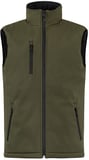Hovedminiatyrbilde av Fog Green Clique Vattert Softshellvest