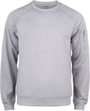 Hovedminiatyrbilde av Grey Melange Clique Basic Active Collegegenser