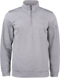 Hovedminiatyrbilde av Grey Melange Clique Basic Active Half-Zip Genser