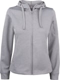 Hovedminiatyrbilde av Grey Melange Clique Basic Active Hettejakke Dame