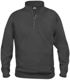Hovedminiatyrbilde av Anthracite Melange Clique Basic Half-Zip Genser