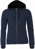 Hovedminiatyrbilde av Dark Navy Clique Classic Hettejakke Dame