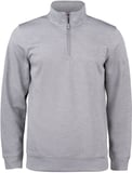 Hovedminiatyrbilde av Grey Melange Clique Basic Active Half-Zip Genser Barn