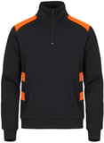 Hovedminiatyrbilde av Visibility Orange Clique Ambition Half-Zip Genser
