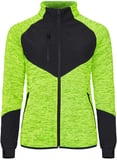 Hovedminiatyrbilde av Visibility Yellow Clique Haines Strikket Fleecejakke Dame