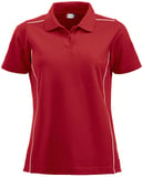 Hovedminiatyrbilde av Red/White Clique New Alpena Poloskjorte Dame