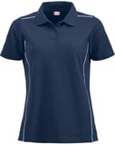 Hovedminiatyrbilde av Dark Navy/White Clique New Alpena Poloskjorte Dame