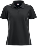 Hovedminiatyrbilde av Black/White Clique New Alpena Poloskjorte Dame