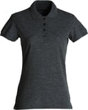 Hovedminiatyrbilde av Anthracite Melange Clique Basic Poloskjorte Dame