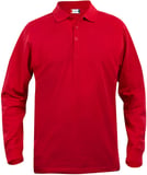 Hovedminiatyrbilde av Red Clique Basic Langermet Poloskjorte Barn