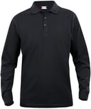 Hovedminiatyrbilde av Black Clique Basic Langermet Poloskjorte Barn