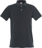 Hovedminiatyrbilde av Anthracite Melange Clique Stretch Premium Poloskjorte