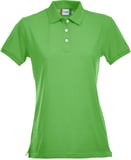 Hovedminiatyrbilde av Apple Green Clique Stretch Premium Poloskjorte Dame