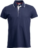 Hovedminiatyrbilde av Dark Navy/White Clique Seattle Poloskjorte