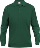Hovedminiatyrbilde av Bottle Green Clique Classic Lincoln Langermet Poloskjorte
