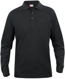 Hovedminiatyrbilde av Black Clique Classic Lincoln Langermet Poloskjorte