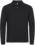 Hovedminiatyrbilde av Black Clique Stretch Premium Langermet Poloskjorte