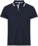 Hovedminiatyrbilde av Dark Navy/White Clique Austin Poloskjorte