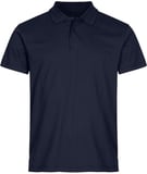 Hovedminiatyrbilde av Dark Navy Clique Single Jersey Poloskjorte
