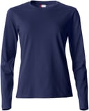 Hovedminiatyrbilde av Dark Navy Clique Basic-T Langermet T-skjorte Dame