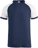 Hovedminiatyrbilde av Navy/White Clique Raglan-T T-skjorte