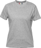 Hovedminiatyrbilde av Grey Melange Clique Premium-T T-skjorte Dame