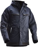 Hovedminiatyrbilde av Navy Blue/Black Jobman Varmforet Vind- og Vanntett  Jakke