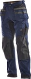 Hovedminiatyrbilde av Navy/Black Jobman 2164 Stretch Håndverksbukse Arbeidsbukse