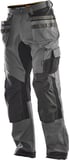 Hovedminiatyrbilde av Dark Grey/Black Jobman 2164 Stretch Håndverksbukse Arbeidsbukse