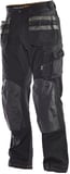 Hovedminiatyrbilde av Black/Black Jobman 2164 Stretch Håndverksbukse Arbeidsbukse