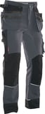 Hovedminiatyrbilde av Dark Grey/Black Jobman 2191 Stretch Håndverksbukse