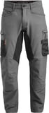 Hovedminiatyrbilde av Dark Grey/Black Jobman Stretch  Arbeidsbukse