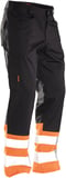 Hovedminiatyrbilde av Black/HV Orange Jobman  Kl 1 Hi-Vis  Arbeidsbukse