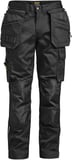 Hovedminiatyrbilde av Black/Black Jobman 2326 Stretch Håndverksbukse
