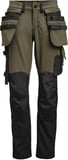 Hovedminiatyrbilde av Olive Green Jobman 2371 Stretch Håndverksbukse Dame