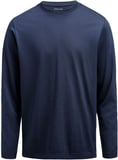 Hovedminiatyrbilde av Navy Jobman Økologisk Bomull Langermet  T-skjorte