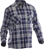 Hovedminiatyrbilde av Navy/Grey Jobman 5138 Flanell Skjorte