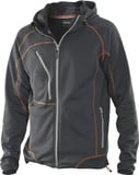 Hovedminiatyrbilde av Grey/Orange Jobman 5152 Hettejakke