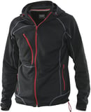Hovedminiatyrbilde av Black/Red Jobman 5152 Hettejakke
