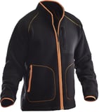 Hovedminiatyrbilde av Black/Orange Jobman Pile  Fleecejakke