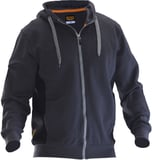 Hovedminiatyrbilde av Dark Grey/Black Jobman 5400 Hettejakke