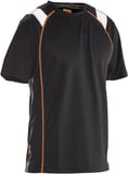 Hovedminiatyrbilde av Black/HV Orange Jobman 5620 Vision Spun Dye T-skjorte