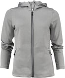 Hovedminiatyrbilde av Grey melange Printer Layback Hettejakke Dame