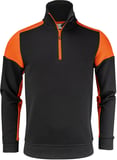 Hovedminiatyrbilde av Black/Orange Printer Prime Half-Zip Genser