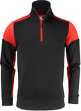 Hovedminiatyrbilde av Black/Red Printer Prime Half-Zip Genser