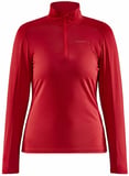 Hovedminiatyrbilde av Bright Red Craft CORE Gain Midlayer Half-Zip Genser Dame